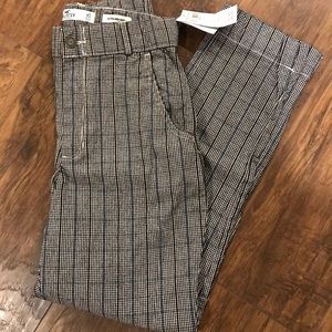 Hollister High Rise Plaid Pants